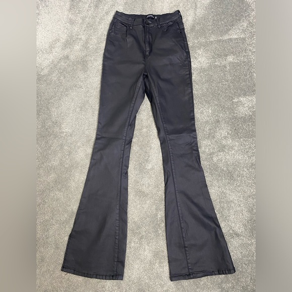 Pretty Little Thing Split Hem Denim - Picture 2 of 4